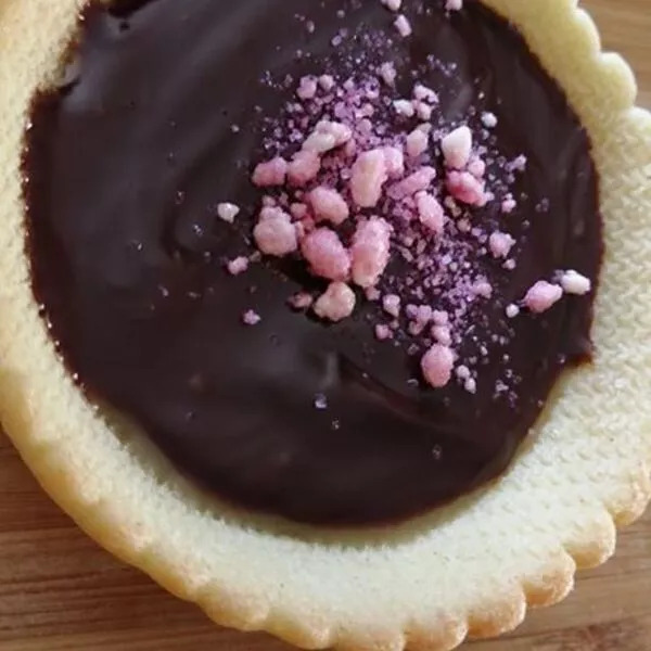 Tartelettes Chocolat Et Caramel Beurre Salé - Recette I-Cook'in | Guy ...